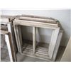 Image 3 : Vintage wooden window frames - 18" tall