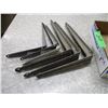 Image 3 : (6) metal shelf brackets