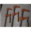 Image 3 : (2) Wood clamps - 34" long