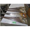 Image 1 : (4) hand saws