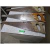 Image 3 : (4) hand saws