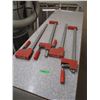 Image 1 : (4) wood clamps - 29" long