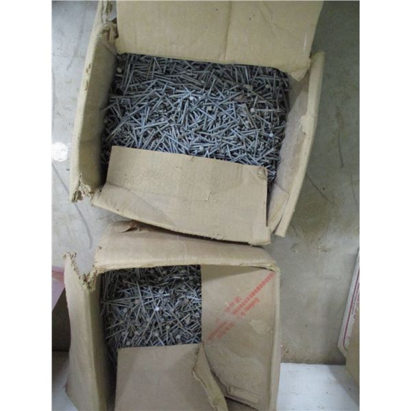 (2) boxes of nails - 2" - 2.5"