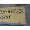 Image 5 : (3) collectible signs (2 wood, 1 tin)