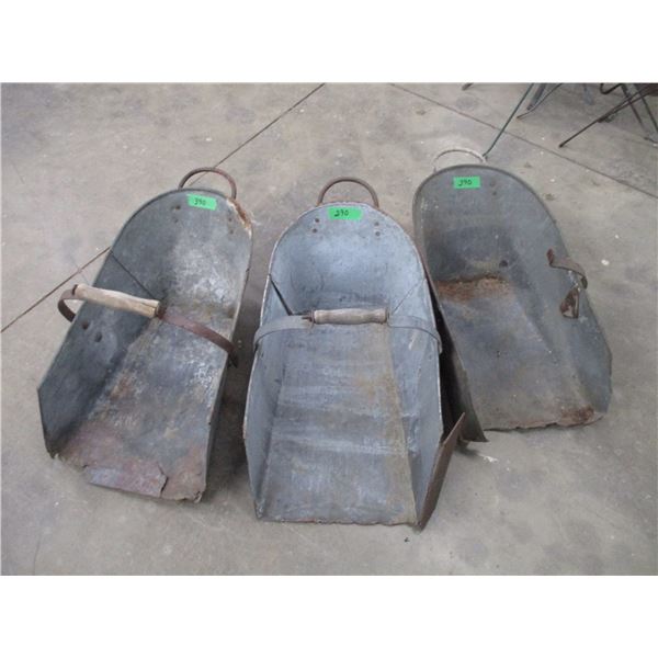 (3) Grain scoops