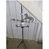 Image 1 : Lighting rod + globe with horse - 54" tall
