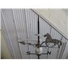 Image 2 : Lighting rod + globe with horse - 54" tall