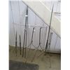 Image 1 : (7) Lighting rods lot - no globes