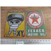 Image 1 : 2 tin signs - 8x12