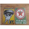 Image 2 : 2 tin signs - 8x12