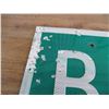 Image 3 : Bruno 13km aluminum sign - 47x12