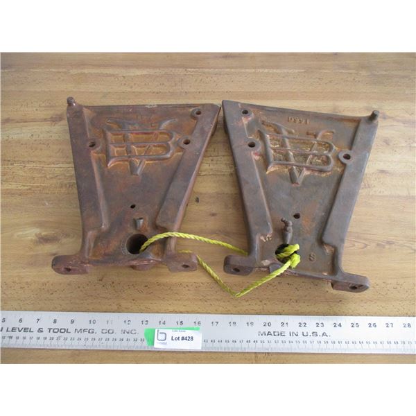 (2) Drill ends - Van Brunt