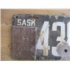 Image 2 : Sask License plate Porcelain (with 1922 tag)