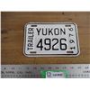 Image 1 : 1976 Yukon trailer plate