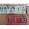 Image 5 : (8) Sask License plates - 63 + 70's