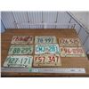 Image 1 : (8) Sask License plates - 68 + 70's