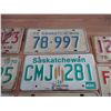 Image 3 : (8) Sask License plates - 68 + 70's