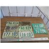 Image 1 : (8) Sask License plates - 68,69 + 70's