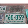 Image 3 : (8) Sask License plates - 68,69 + 70's
