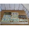 Image 1 : (8) Sask License plates - 60's + 70's
