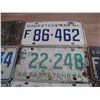 Image 3 : (8) Sask License plates - 60's + 70's