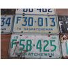 Image 5 : (8) Sask License plates - 60's + 70's