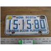 Image 1 : Nova Scotia license plate