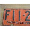 Image 2 : 1947 Sask license plate - repainted
