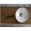 Image 1 : Vintage yard light / enamel shade