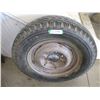 Image 1 : Goodyear tire on rim - 6.00-16 4 ply