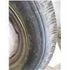 Image 5 : Goodyear tire on rim - 6.00-16 4 ply