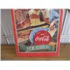 Image 3 : Coca Cola framed poster - 26x15