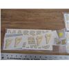 Image 3 : Massey Harris decals set with 44 + others