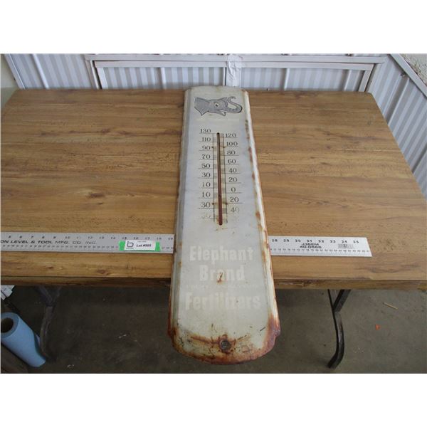 Elephant brand thermometer 36" tall