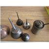 Image 4 : (8) Oiler cans (eagle, misc)