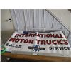 Image 1 : International Motor Trucks Sales + Service sticker - 48x24