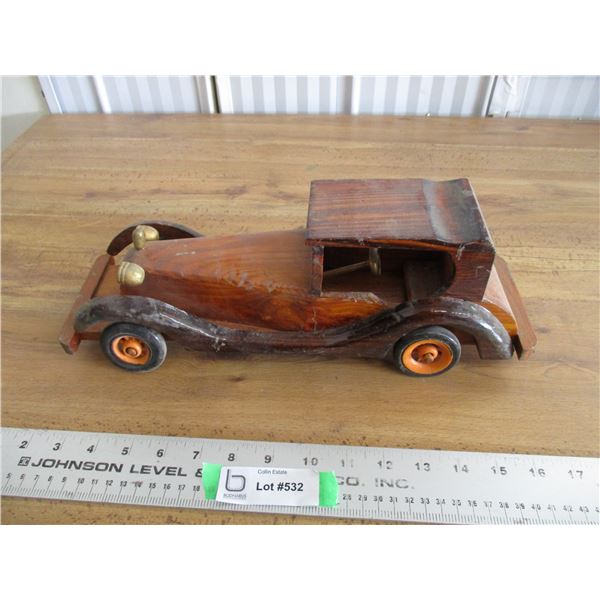 Wooden Car 16" long