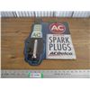 Image 1 : AC Spark plug sign - tin - 15x16