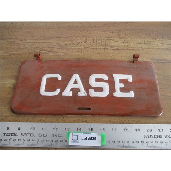 Case steel tool lid - repainted