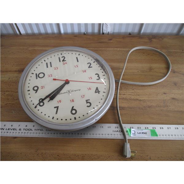Edwards E Company - electric clock