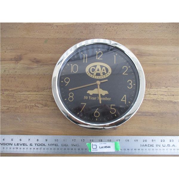 CAA Saskatchewan clock - battery powered