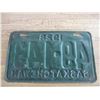 Image 3 : 1928 Sask license plate