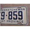 Image 3 : 1957 Sask license plate