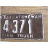 Image 3 : 1935 (farm truck) Sask license plate
