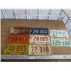 Image 1 : (8) Sask license plates - 60's + 70's