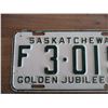 Image 2 : 1955 (farm) Sask license plate