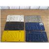 Image 5 : (6) Sask (some farm) license plates - 1960's