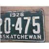 Image 3 : 1928 Sask license plate