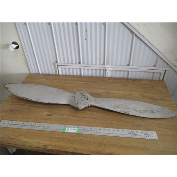 wood plane propeller - 48" long (bush plane windcharger)