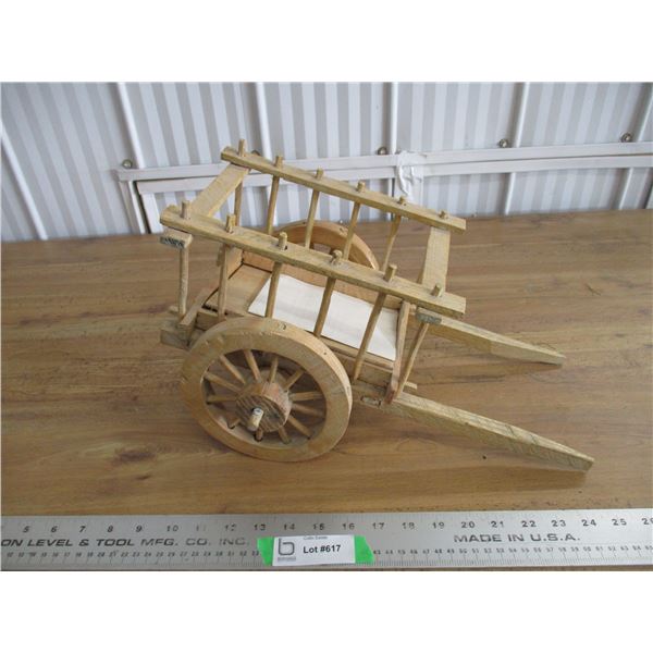 Red River hand made Ox Cart - by Harry Ford (with paperwork)